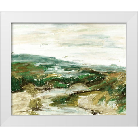 Further I White Modern Wood Framed Art Print by Wang, Melissa