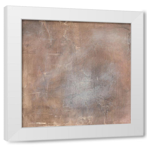 Subtle Confusion I White Modern Wood Framed Art Print by Moore, Regina