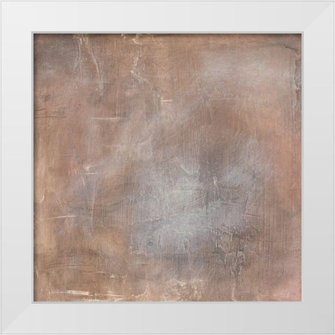 Subtle Confusion I White Modern Wood Framed Art Print by Moore, Regina