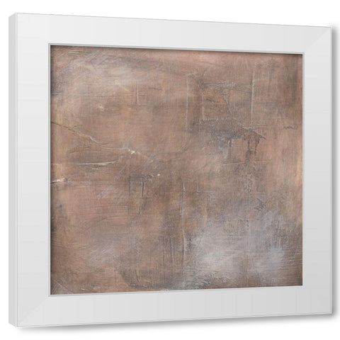 Subtle Confusion IV White Modern Wood Framed Art Print by Moore, Regina