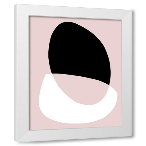 Rose Gate II White Modern Wood Framed Art Print by Green, Jacob