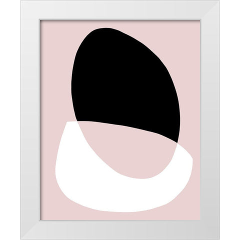 Rose Gate II White Modern Wood Framed Art Print by Green, Jacob