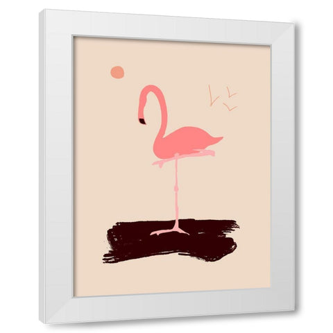 Native Floridian I White Modern Wood Framed Art Print by Green, Jacob