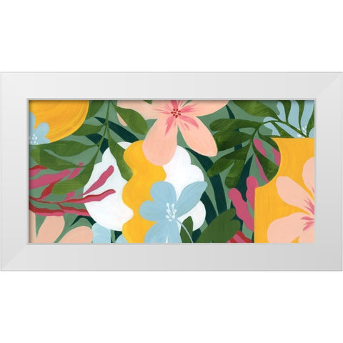 Gems of the Tropics III White Modern Wood Framed Art Print by Popp, Grace