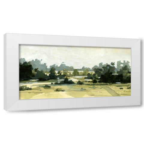 Bright Marshland III White Modern Wood Framed Art Print by Caroline, Emma