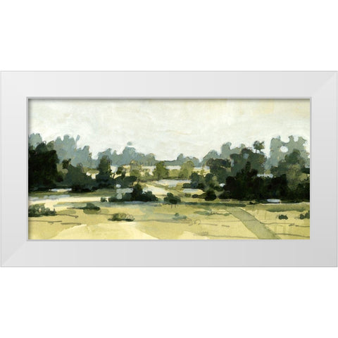 Bright Marshland III White Modern Wood Framed Art Print by Caroline, Emma