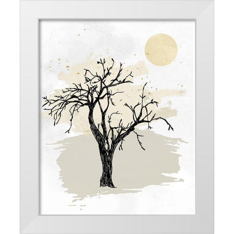 The Nook II White Modern Wood Framed Art Print by Smith, Karen