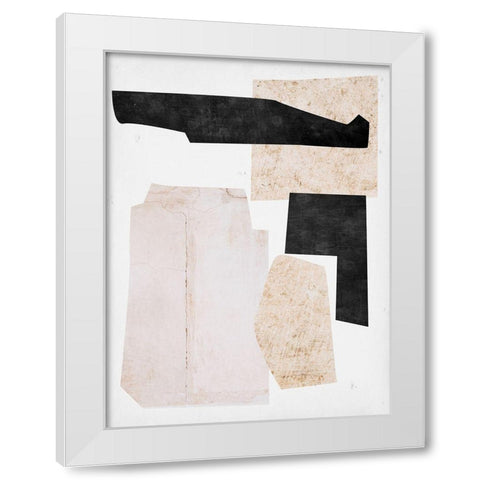 Natural Stone Collections II White Modern Wood Framed Art Print by Wang, Melissa