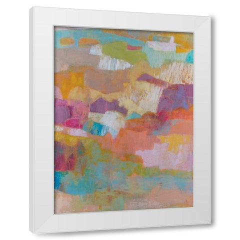 Kindill II White Modern Wood Framed Art Print by Jachimiec, Sue