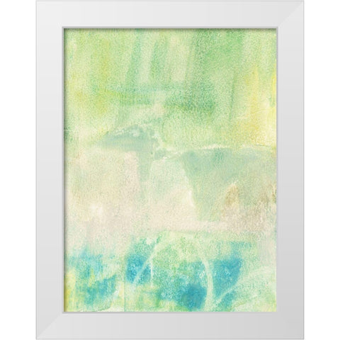 Serus I White Modern Wood Framed Art Print by Jachimiec, Sue