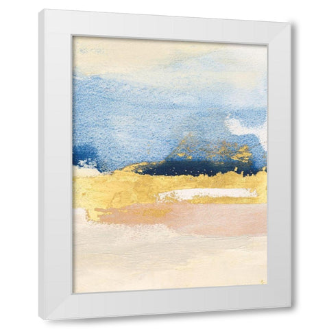 Pampa II White Modern Wood Framed Art Print by Jachimiec, Sue