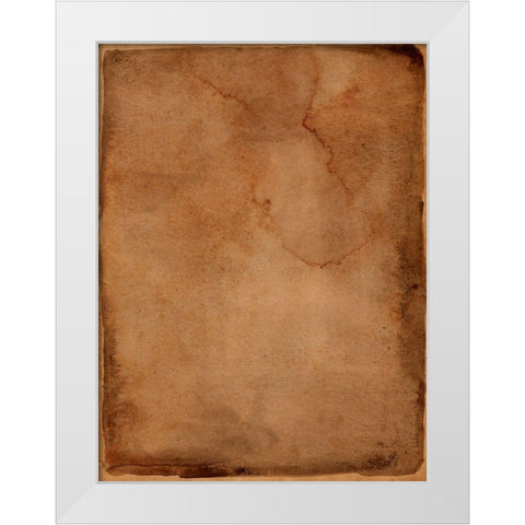 Sepia Submergence I White Modern Wood Framed Art Print by Parker, Jennifer Paxton