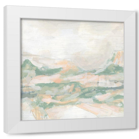 Coral Canyon II White Modern Wood Framed Art Print by Vess, June Erica