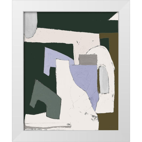 Custom The Olive Press Room White Modern Wood Framed Art Print by Delamater, Rob