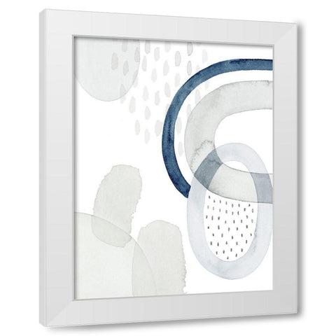 Light and Minimal II White Modern Wood Framed Art Print by Popp, Grace