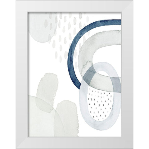 Light and Minimal II White Modern Wood Framed Art Print by Popp, Grace