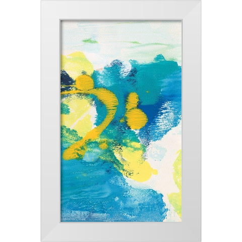 Early Dream I White Modern Wood Framed Art Print by Combs, Joyce