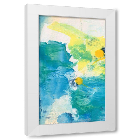 Early Dream II White Modern Wood Framed Art Print by Combs, Joyce