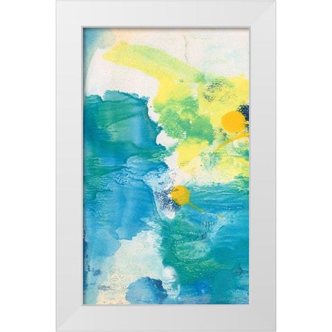 Early Dream II White Modern Wood Framed Art Print by Combs, Joyce