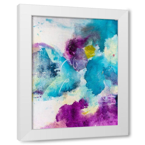 Dreaming I White Modern Wood Framed Art Print by Combs, Joyce
