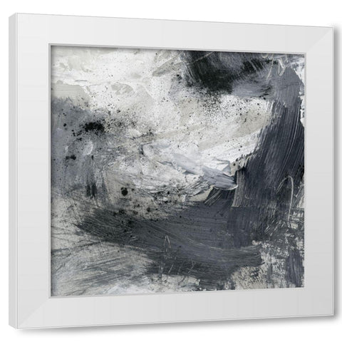 Muddled Neutrals I White Modern Wood Framed Art Print by Parker, Jennifer Paxton