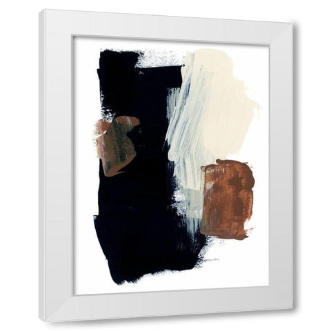 Goldenrod Patch I White Modern Wood Framed Art Print by Parker, Jennifer Paxton