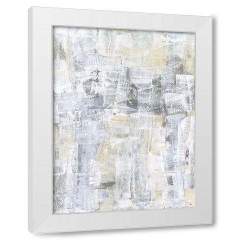 Ghost Town II White Modern Wood Framed Art Print by Moore, Regina