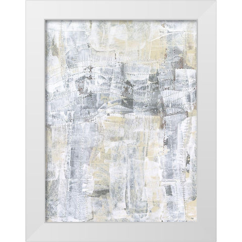 Ghost Town II White Modern Wood Framed Art Print by Moore, Regina
