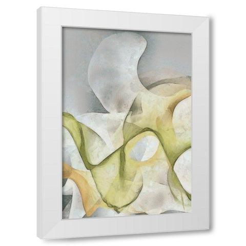 Excursion I White Modern Wood Framed Art Print by Saunders, Alonzo