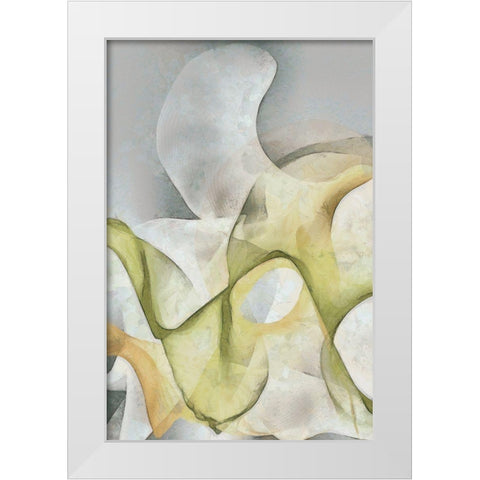 Excursion I White Modern Wood Framed Art Print by Saunders, Alonzo