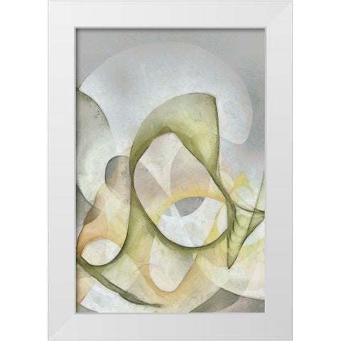 Excursion II White Modern Wood Framed Art Print by Saunders, Alonzo
