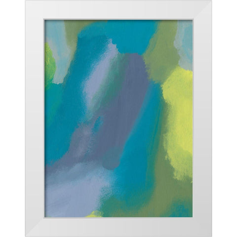 Lost in Memories I White Modern Wood Framed Art Print by Moore, Regina