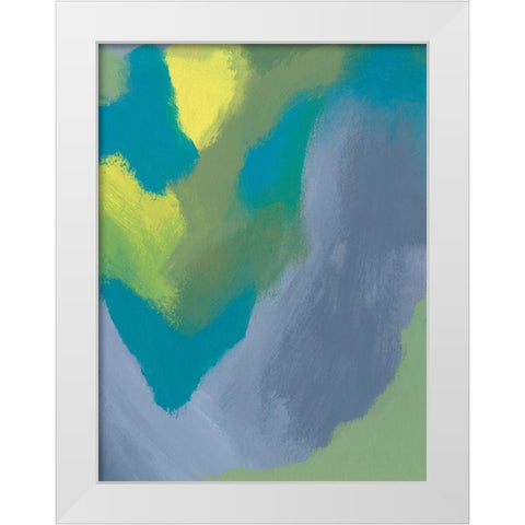 Lost in Memories II White Modern Wood Framed Art Print by Moore, Regina