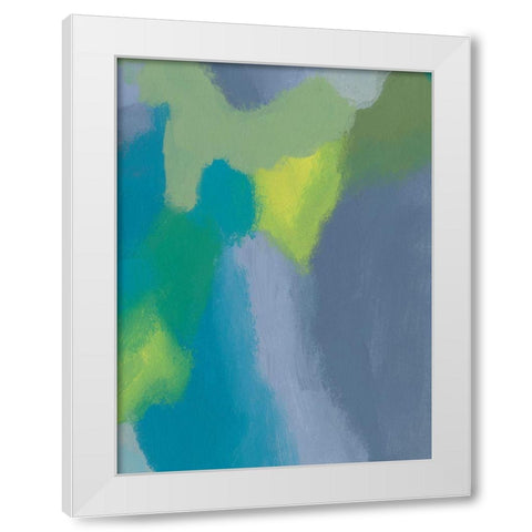 Lost in Memories III White Modern Wood Framed Art Print by Moore, Regina