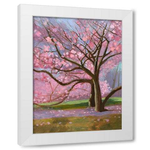 Maggie White Modern Wood Framed Art Print by Sweetwater