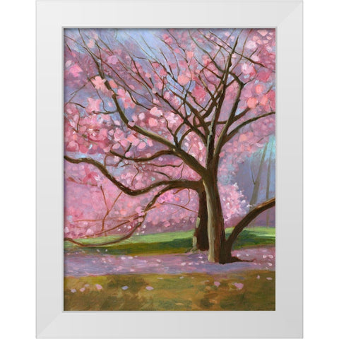 Maggie White Modern Wood Framed Art Print by Sweetwater