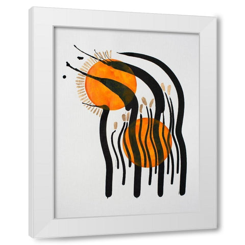 You Shouldnt Have White Modern Wood Framed Art Print by Gianni, Katie
