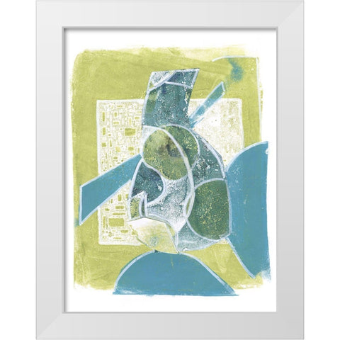 Jubilee Jugs V White Modern Wood Framed Art Print by Combs, Joyce