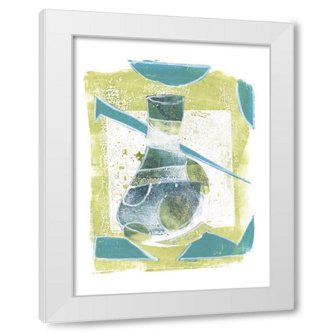 Jubilee Jugs VI White Modern Wood Framed Art Print by Combs, Joyce