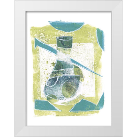 Jubilee Jugs VI White Modern Wood Framed Art Print by Combs, Joyce
