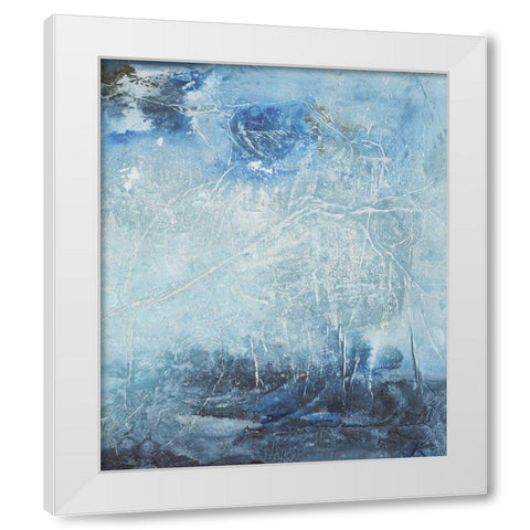 Coastal Seas IV White Modern Wood Framed Art Print by Combs, Joyce