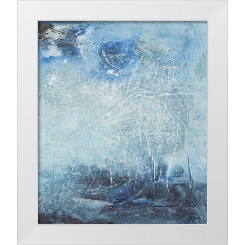 Coastal Seas IV White Modern Wood Framed Art Print by Combs, Joyce