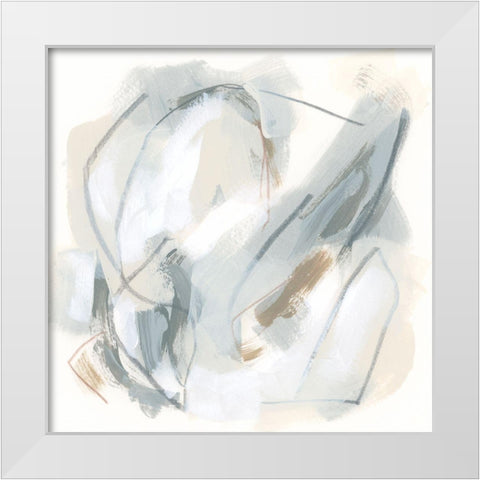 Neutral Assembly IV White Modern Wood Framed Art Print by Vess, June Erica