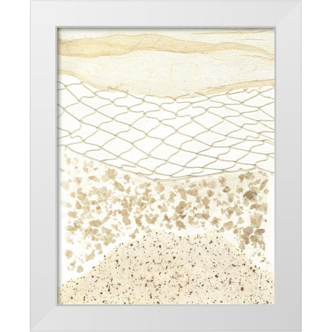 Coast Away II White Modern Wood Framed Art Print by Lam, Vanna