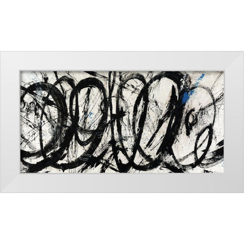 Ampersand White Modern Wood Framed Art Print by Schicker, Joshua