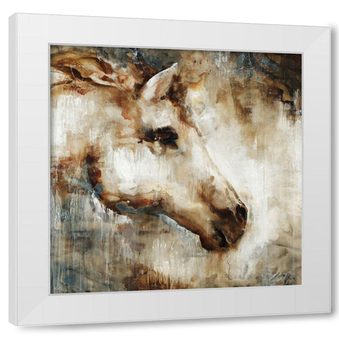 White Light White Modern Wood Framed Art Print by Edmunds, Sydney