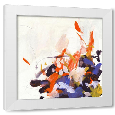 Format Plunge I White Modern Wood Framed Art Print by Wang, Melissa