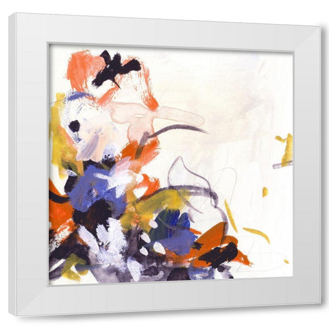 Format Plunge II White Modern Wood Framed Art Print by Wang, Melissa