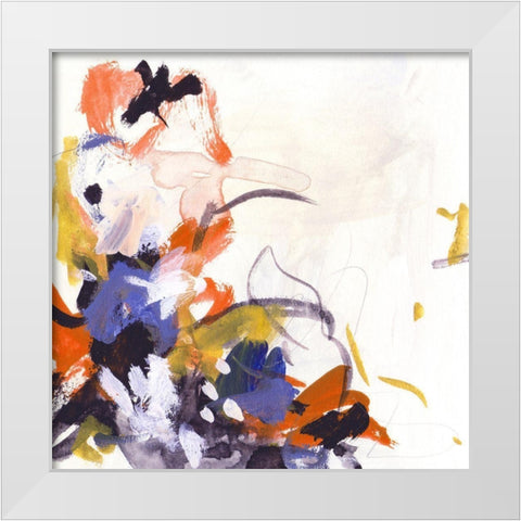 Format Plunge II White Modern Wood Framed Art Print by Wang, Melissa