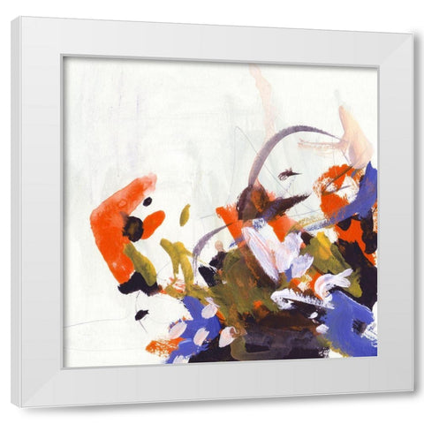 Format Plunge III White Modern Wood Framed Art Print by Wang, Melissa